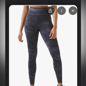 Soma Women's Camo High Rise Leggings - Black- size is XXL! NWT!